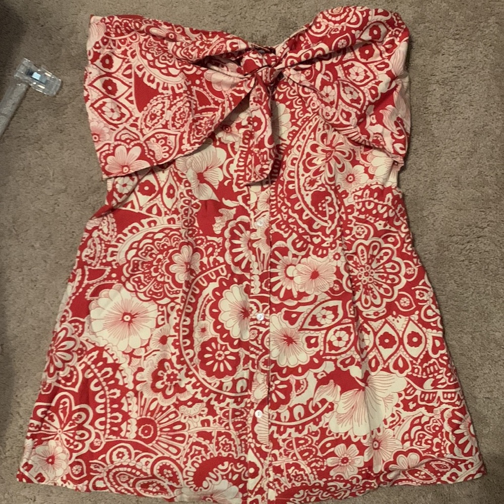 NWT Anthropologie Blue Tassel Brand Mini Dress. Size L - Picture 10 of 16